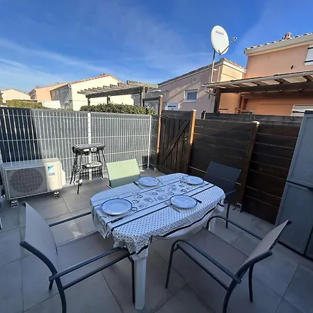 Maison Rénovée Avec Piscine, Parking Privé Et Proche à - Fr-1-387-185 Apartamento Marseillan (Herault)